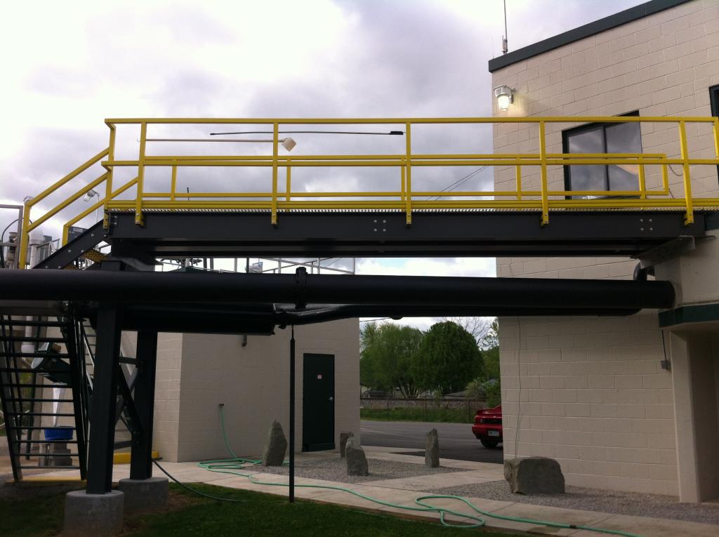 Waste Water Treatment Plant gets Stair System and Walkway | GEF, Inc.
